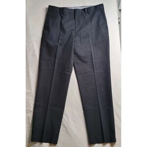 Men's Pants Sz 30 X 32 Signature Classic Fit Charcoal Textured Work Kirklands